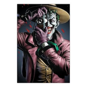 Quadro A4 em MDF Joker Piada Mortal - Placa