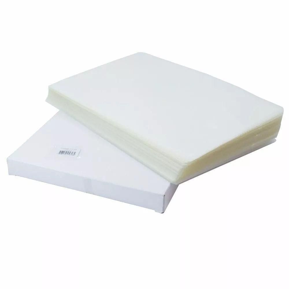 Plástico plastificação pouch film 80x110 250 micras 0,10