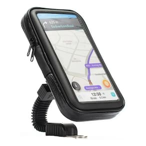 Capa Suporte Prova D`água Celular 6,3 Pol Para Moto Bike Gps