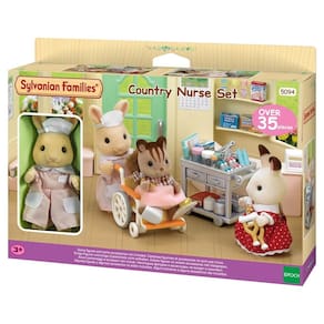 Sylvanian families conjunto enfermeira do campo epoch 5094