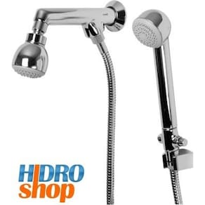 Chuveiro Com desviador Automático e Ducha Manual Cromado Deca Max - 1975C