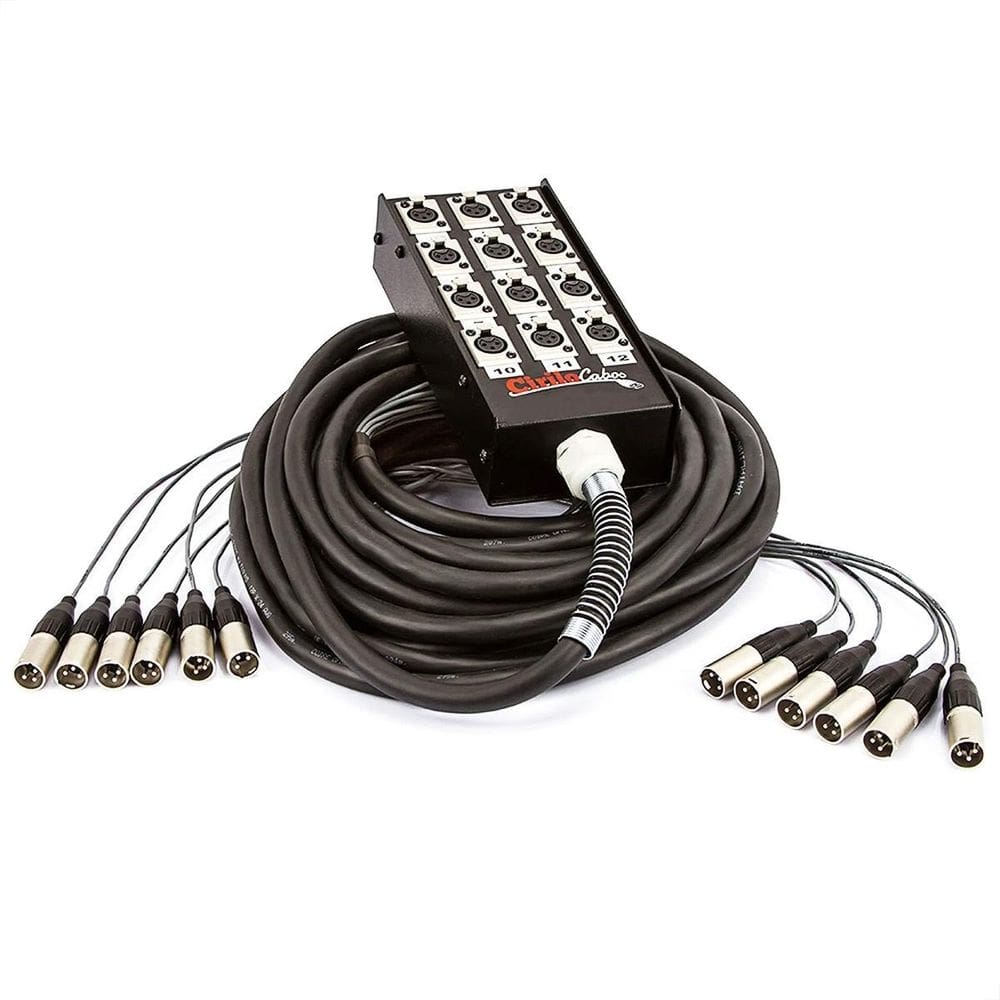 Medusa som 12 vias com plugs cirilo cabos 15m