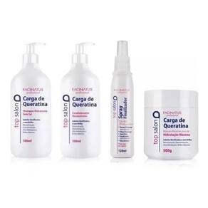Carga de queratina facinatus cosméticos quaternizada