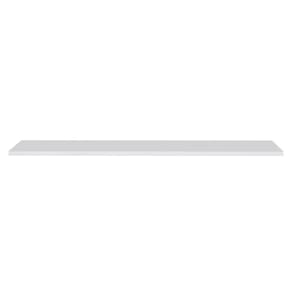 Prateleira Flutuante Para Banheiro com Suporte Invisível 91x20cm Yara Branco - Lumil
