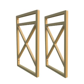 Suporte para prateleira estilo industrial 02 un. dourado
