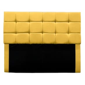 Cabeceira Cama Box Estofada Solteiro 90 cm Bianca Suede