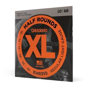 Encordoamento Guitarra 10-46 D Addario Half Rounds EHR310 [F035]