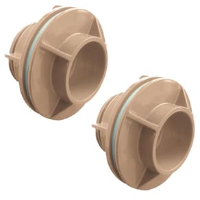 Kit Adaptador Flange Soldável 50Mm X1.1/2 Caixa D`Água C/2