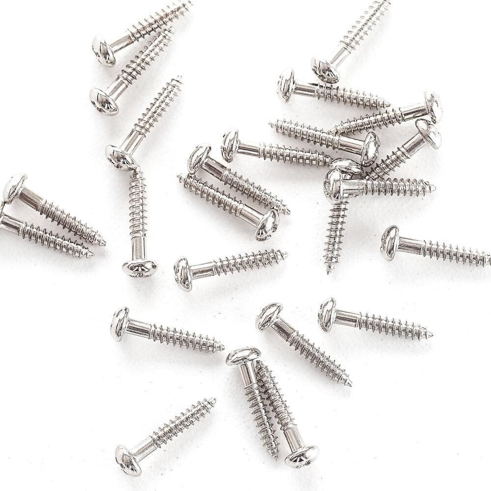 Parafuso Tarraxas WR2.1.0x12.0 Niquelado (24 Peças) Spirit [F035]