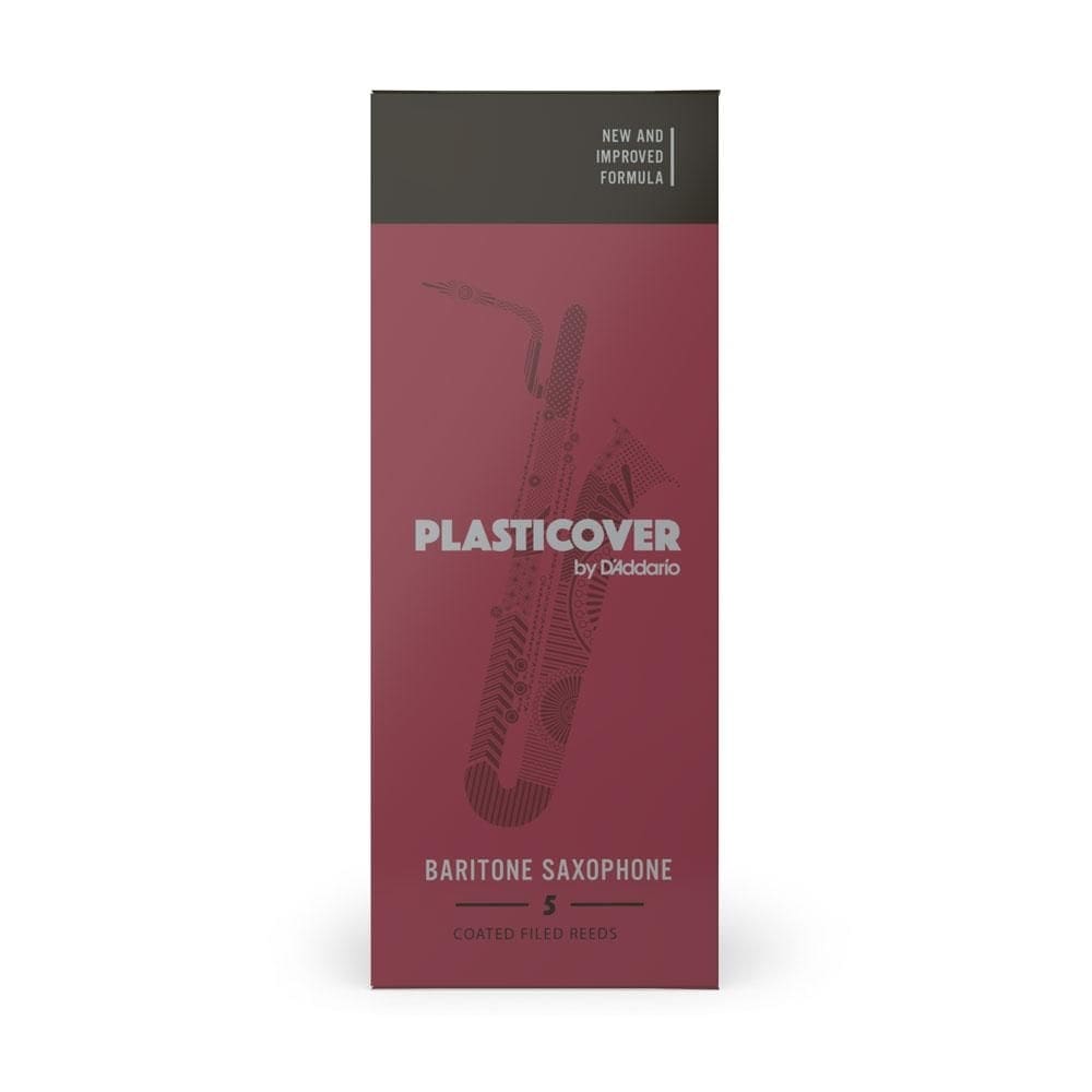 Palheta Sax Barítono 2.0 (5 Unidades) D Addario Plasticover [F035]