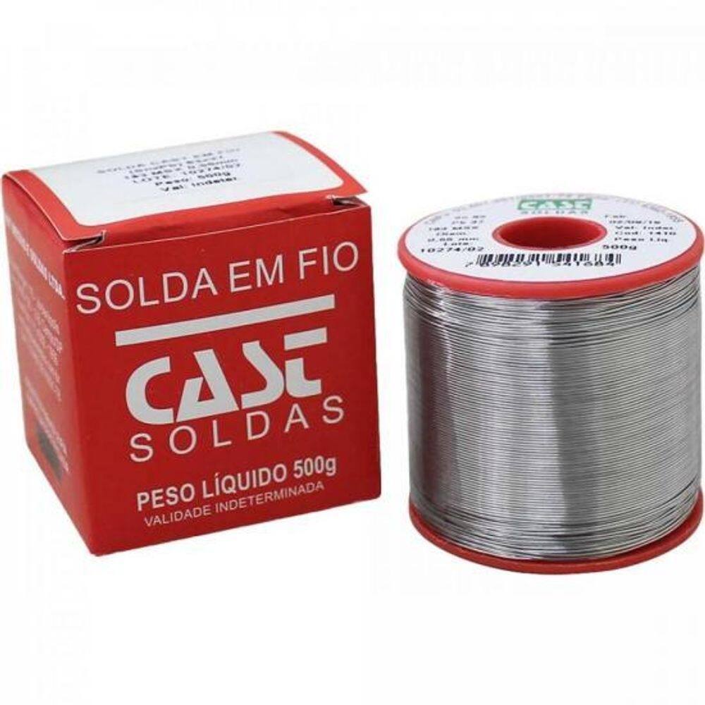 Solda em Fio 183-MSX0,75MM 500g CAST [F002]
