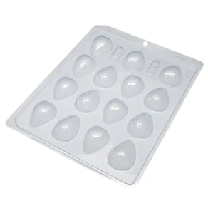 10 Formas Acetato Bwb P/ Chocolate Bombom Morango 13g Cod146