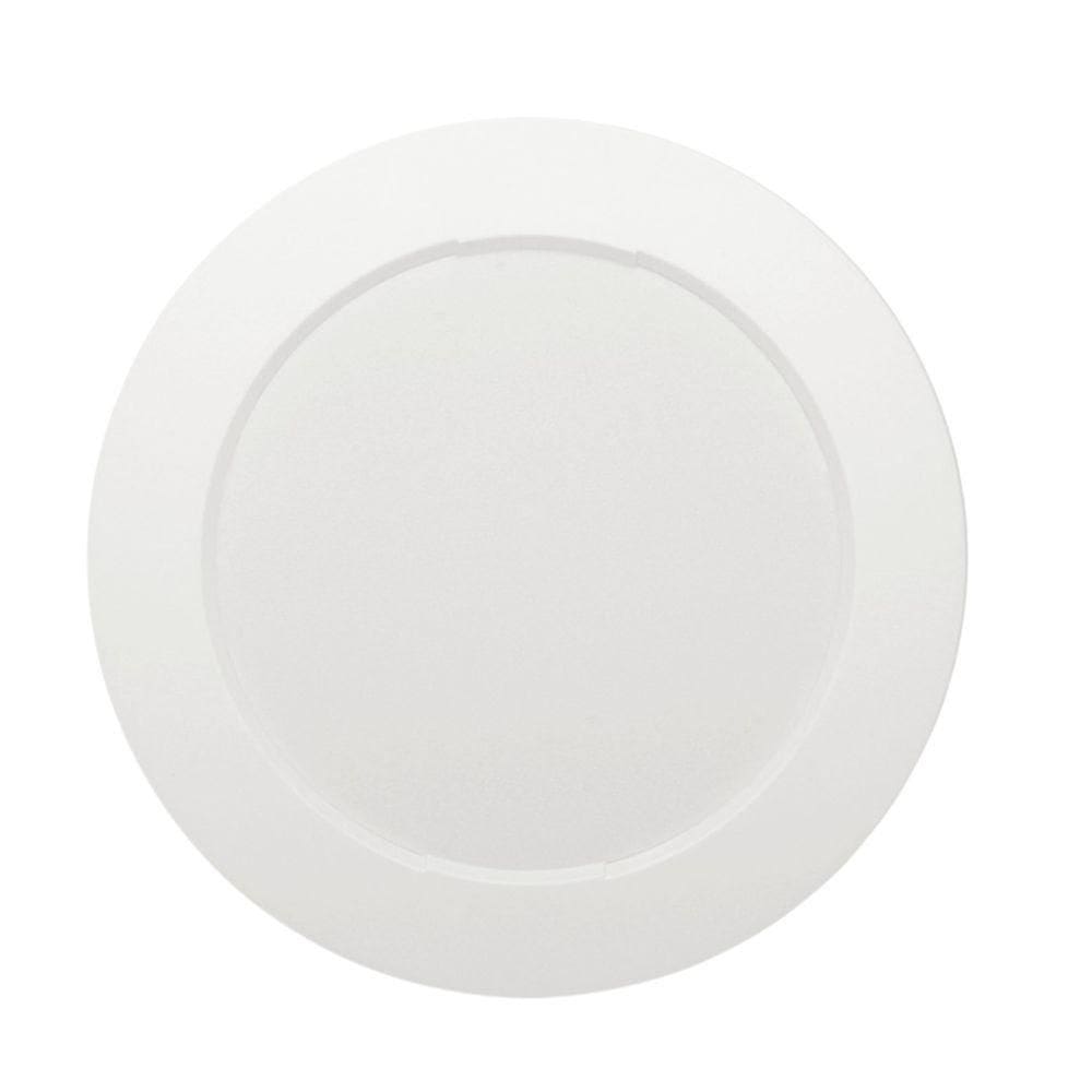 4 Painéis Placa De Led Taschibra 18w Lys Redondo Embutir 3000k Luz Quente