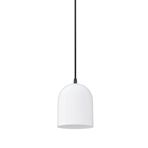 Lustre Pendente Taschibra Mug E27 Bivolt Branco Fosco