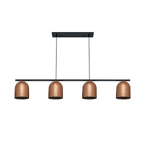Lustre Pendente Taschibra Folk Metal E27 Bivolt Cobre