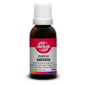Essência Comestível Artificial Amêndoa 30ml Arcolor