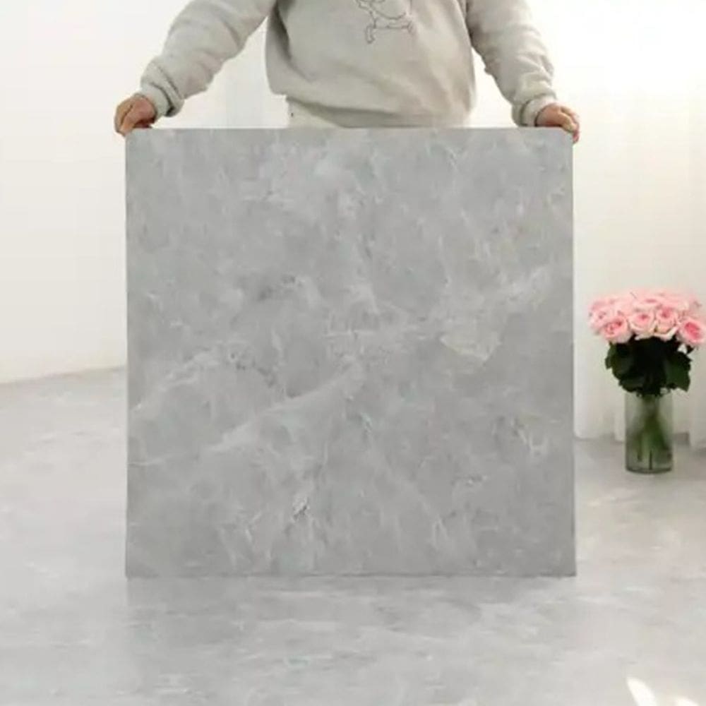 5 Placa Adesiva Vinilico Piso Chão Impermeável 60X60cm Luxo