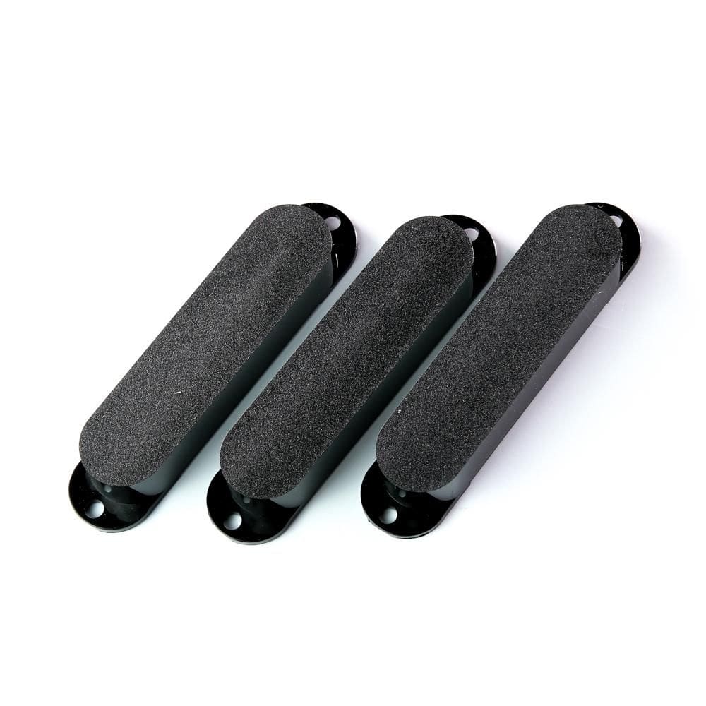 Capa Captador Guitarra Single Preta (3 Peças) Spirit STCD BK [F035]