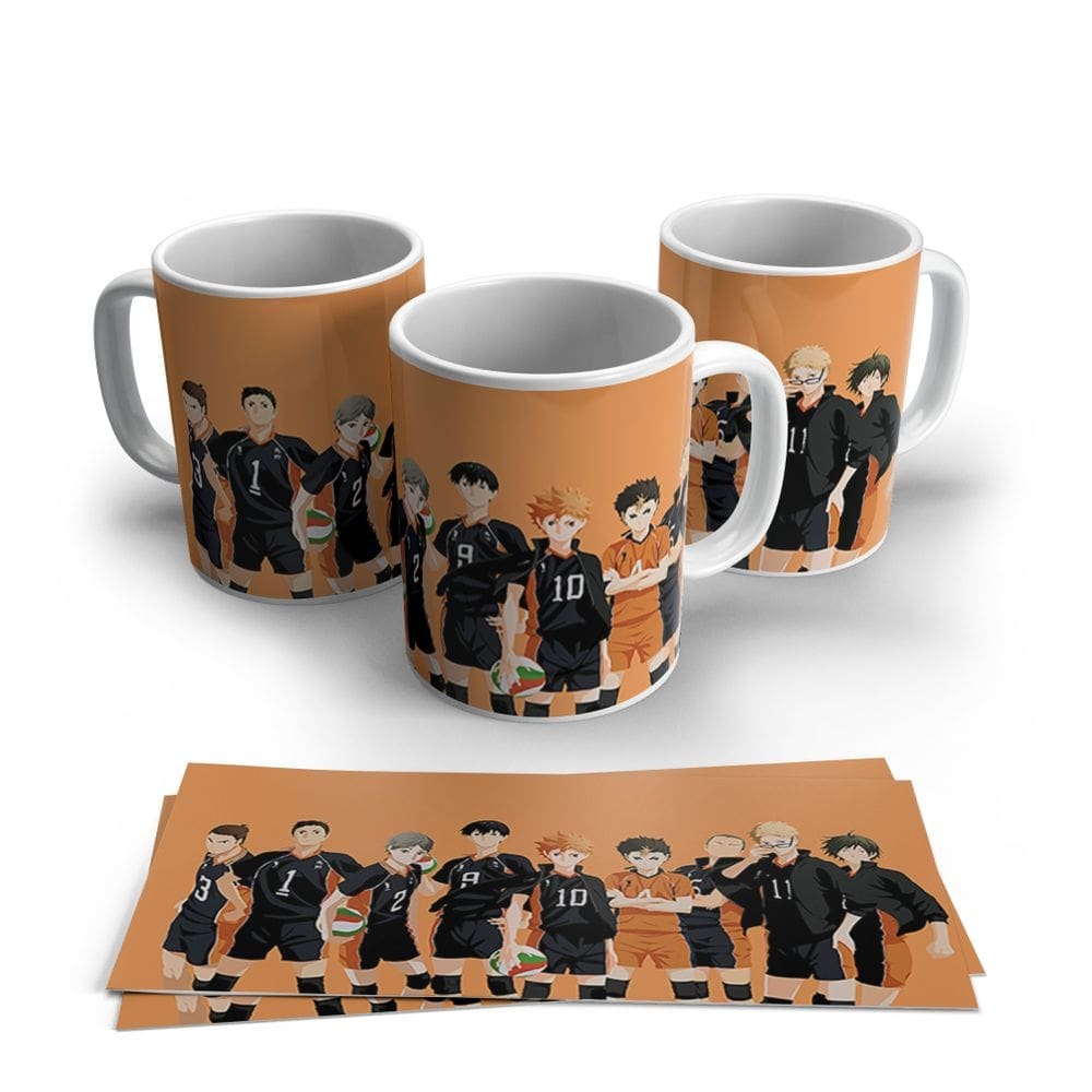 Caneca de Porcelana Haikyuu Anime Mangá 46