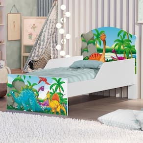 Mini Cama Dinossauro No Lago