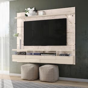 Home Para Tvs Até 60 Polegadas Suspenso Saga Calacata Off-white