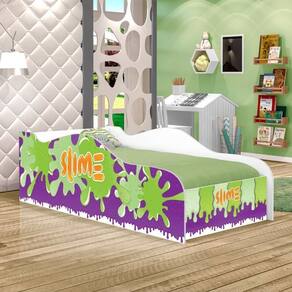 Mini Cama Jurassic Dinossauros Com Colchão