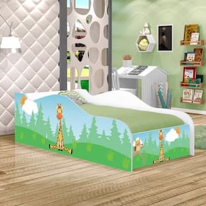 Cama Fun Girafa E Coruja Solteiro