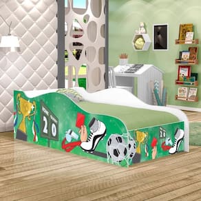 Cama Fun Partida De Futebol Solteiro