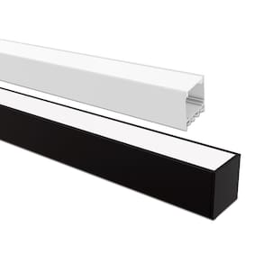 Perfil De Sobrepor Taschibra Para Fita De Led Spire 35 Branco Com 3 Metros