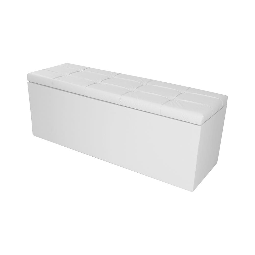 Calçadeira Recamier Baú Queen 1,60m Roma Corano - Pallazio