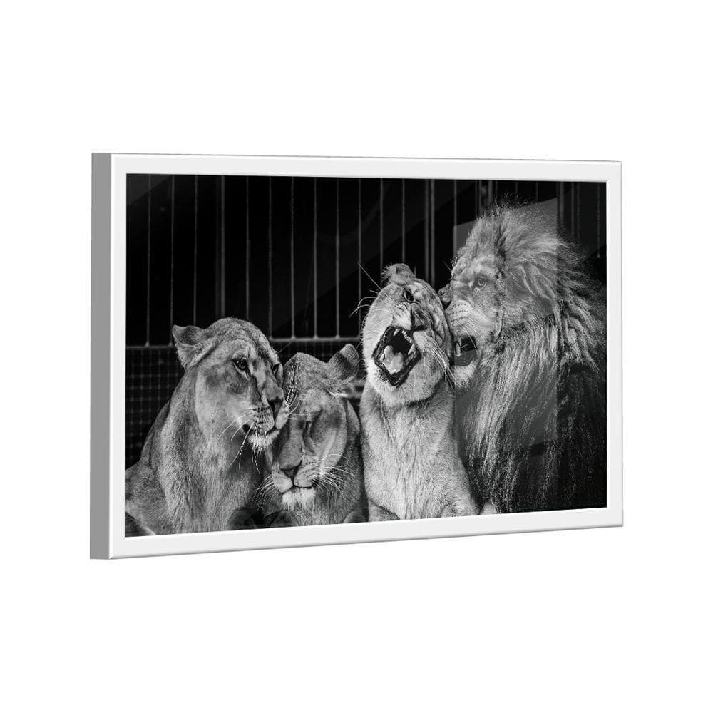 Quadro Lion Family Love -- Br Artes