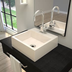 Kit Cuba Q395 com Torneira Luxo 1195 e Válvula 1 Pol. Compace Bege