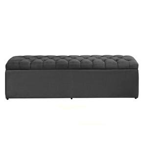 Báu Calçadeira Sapateira Dubai 1,58 Mt-suede Cinza