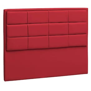 Cabeceira King Tallin P04 195 Cm Suede Vermelho Tca 53