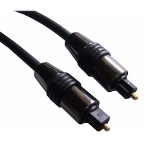 Cabo de audio optico digital 2mts toslink profissional
