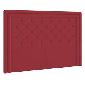 Cabeceira Queen Estocolmo P04 160 Cm Suede Vermelho