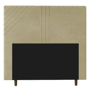 Cabeceira Cama Box Casal Lisboa 140cm Corano Bege