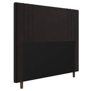 Cabeceira Cama Box Casal King Size Ferrara 193Cm Marrom