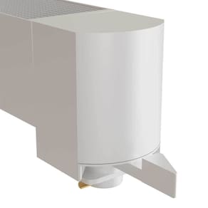 Spot Led 20w Barra Preto Linear P/ Trilho 3000k Architect Branco