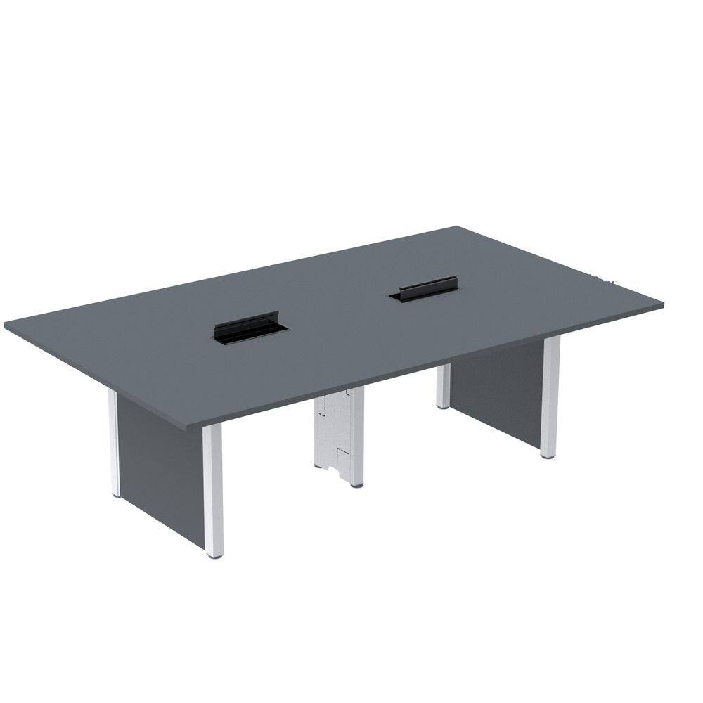 Mesa de Reunião 3200x1400 Mrcpb3214pp Grafito/Branco