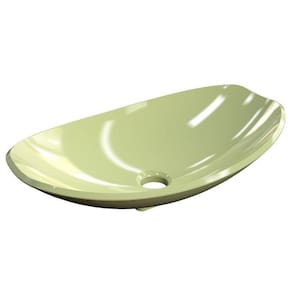 Cuba Pia De Apoio Para Banheiro Canoa Luxo 45 C08 Verde Acqua