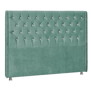 Cabeceira Solteiro Tóquio P04 90 Cm Suede Turquesa Tca 946