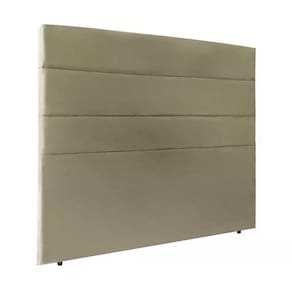Cabeceira Casal 140Cm Bia Suede Taupe Id Suede Taupe