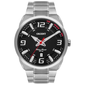 Relógio orient masculino sport mbss1359 p2sx prata analógico