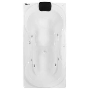 Banheira de Hidromassagem Due Super Luxo 180x90x50cm - P2 - 220v - sem Aquecedor Branco