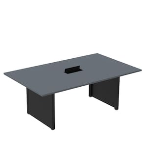 Mesa de Reunião 2000x1400 Mrcpb2014pp Grafito/Preto