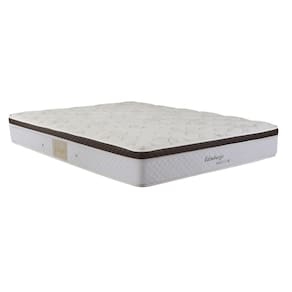 Colchão King Molas Maxspring Edimburgo 193x203x25cm Herval Branco / Marrom