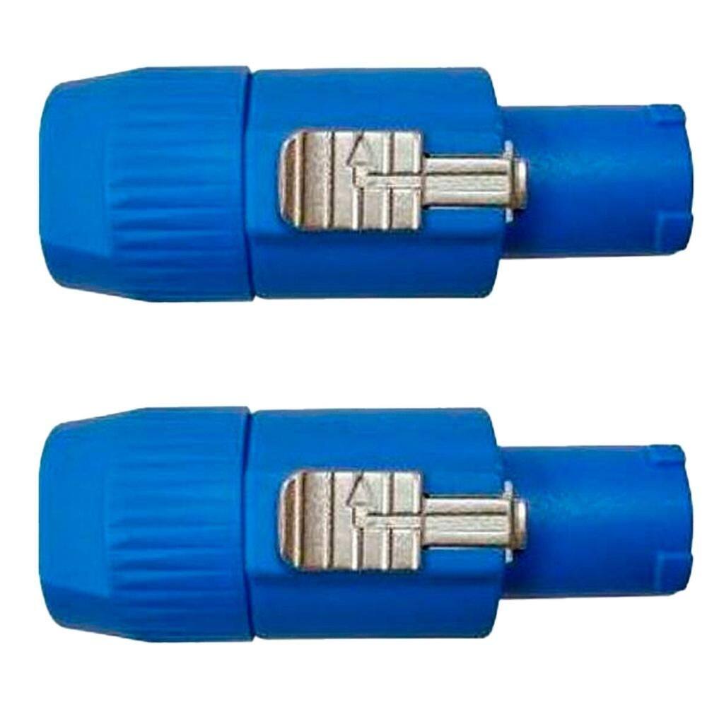 Conector Para Cabo Fêmea P/ac - Corpo Azul Wc 3 Fca Wireconex 02 Unidades - Pç / 2 [F108]