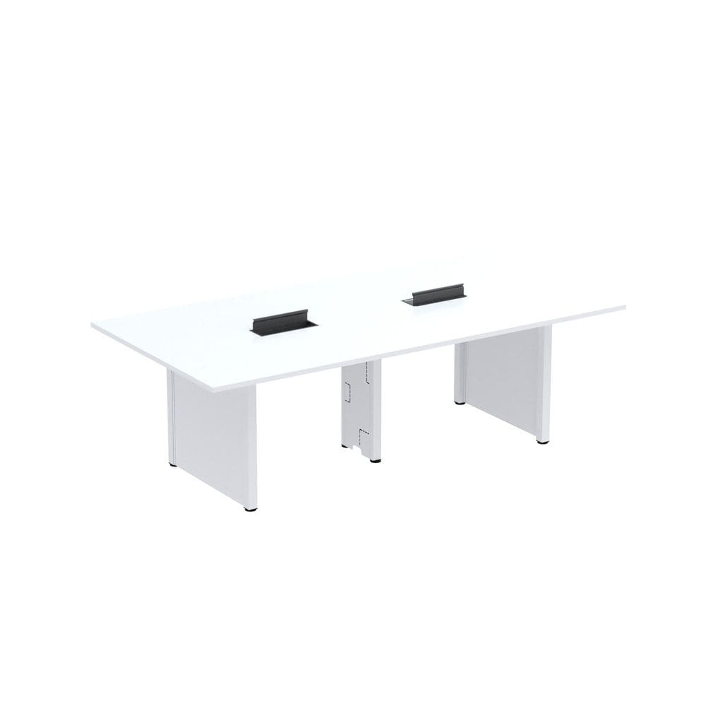 Mesa de Reunião 2400x1400 Mrcpb2414pp Branco