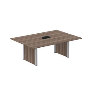 Mesa de Reunião 2000x1200 Mrcpb2012pp Walnut/Cinza